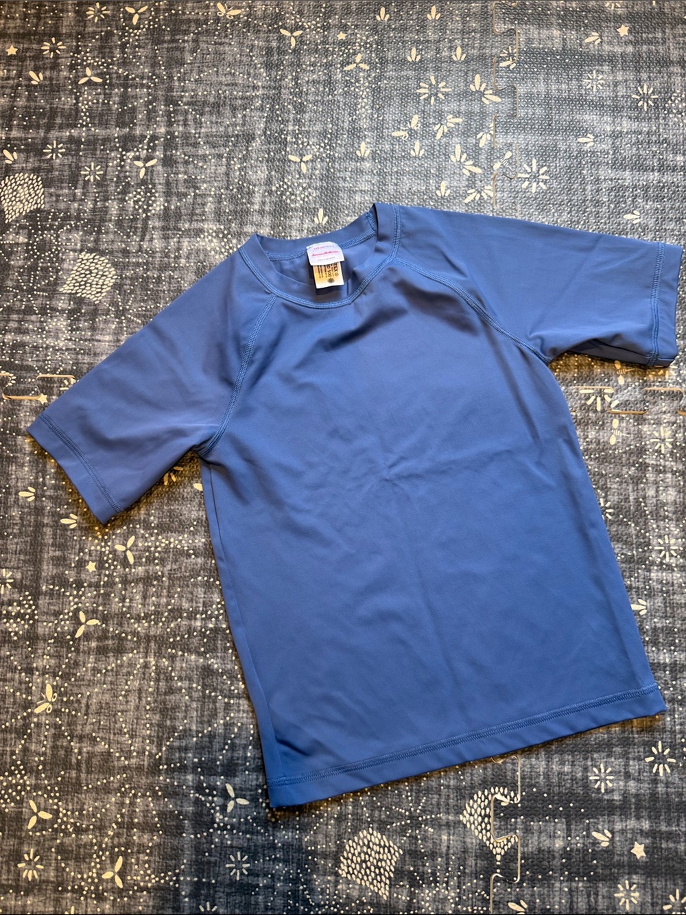 Hanna 6-7 Blue Rash Guard